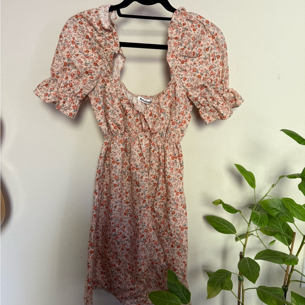 Reformation Floral Dress